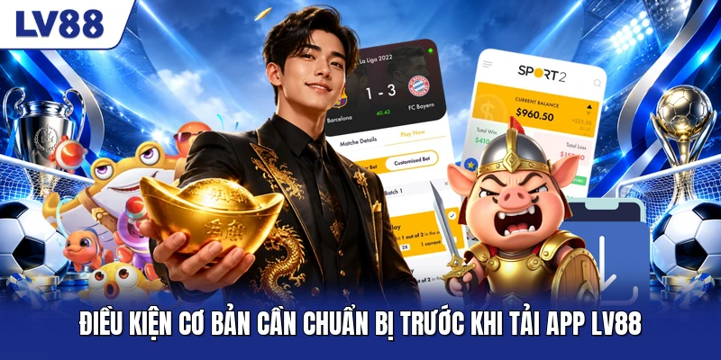 Điều kiện cơ bản cần chuẩn bị trước khi tải app LV88