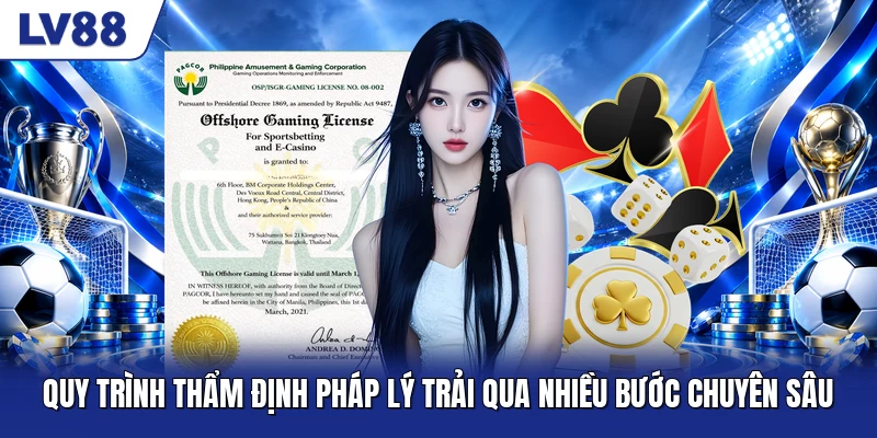 Quy trình thẩm định pháp lý trải qua nhiều bước chuyên sâu